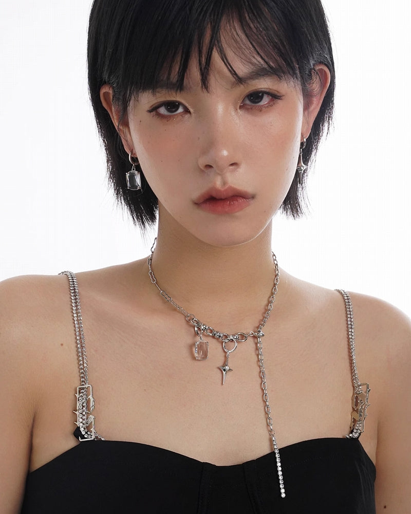 [SUMIYAKI] Star Reconfigurable Necklace pg1747