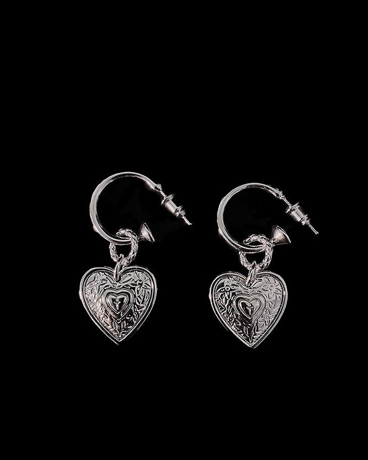 【Insomnia Artist】Soft Dream Heart Earrings pg1661