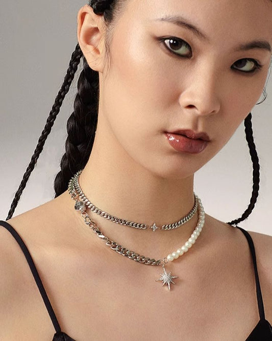 [OCTO VITA] The Matrix Double Layer Choker pg1855