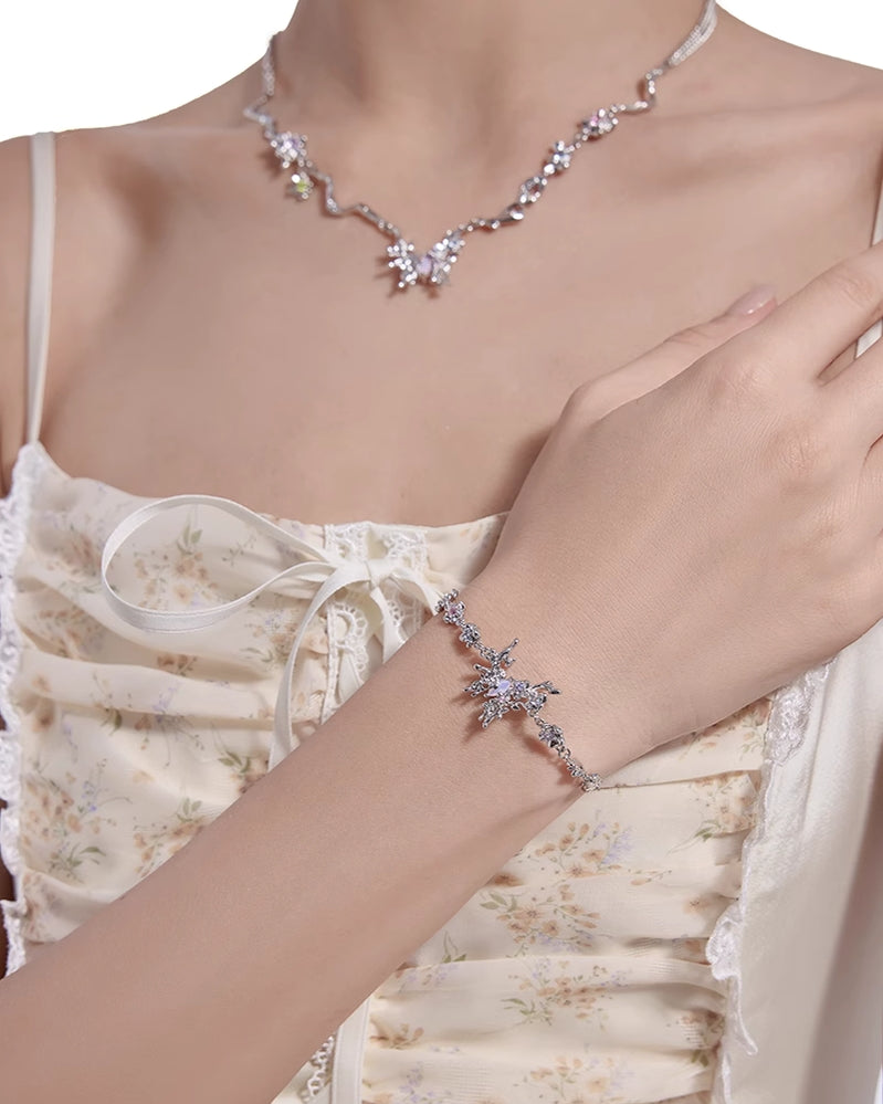 [MASW] Butterfly Dance Flower Bracelet pg276