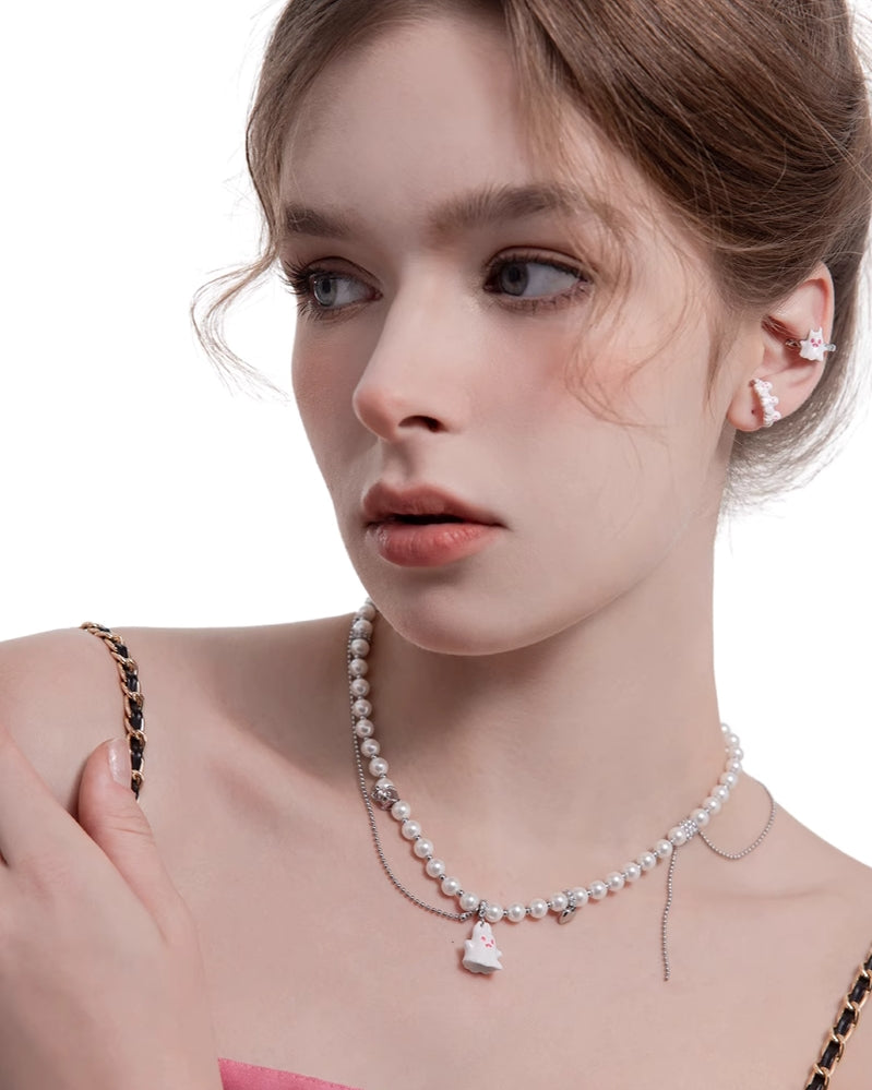 [MASW] Carnival Ghost Mini Bat Cuffs pg388