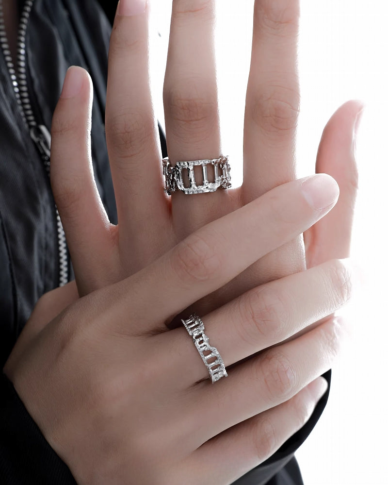 [1ST XULIE]Crystal Chandelier Ring pg491