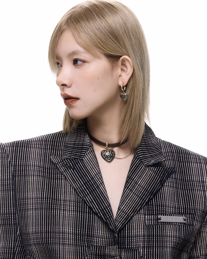 【SUMIYAKI】Caramel Love Earrings pg377