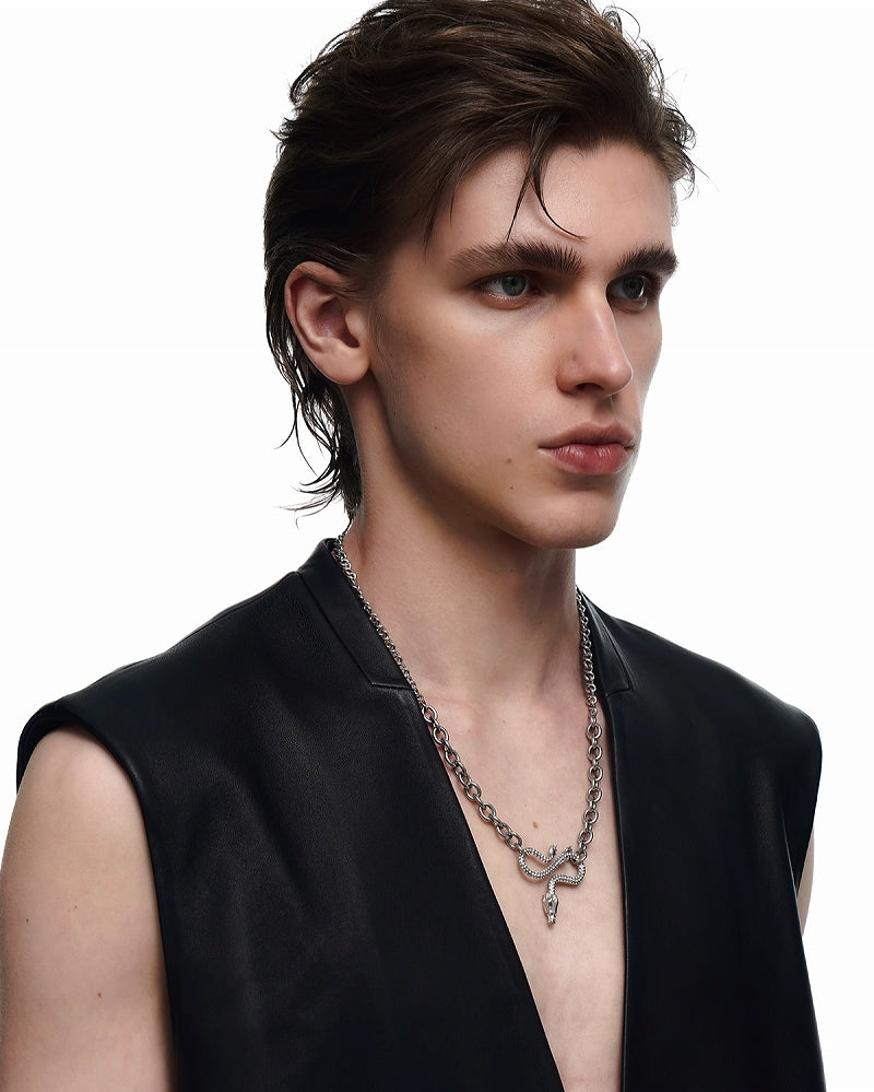 [BLACKHEAD]Dragon Tattoo Necklace 02 pg620