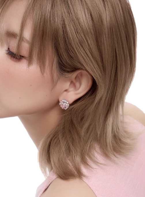 Berry Chocolate Series Cream Strawberry Earrings