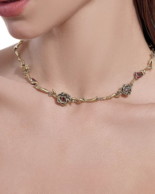 [MASW] Nostalgia Rose Necklace pg1301