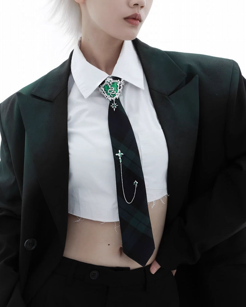 [1ST XULIE] Slytherin Snake Tie pg1629