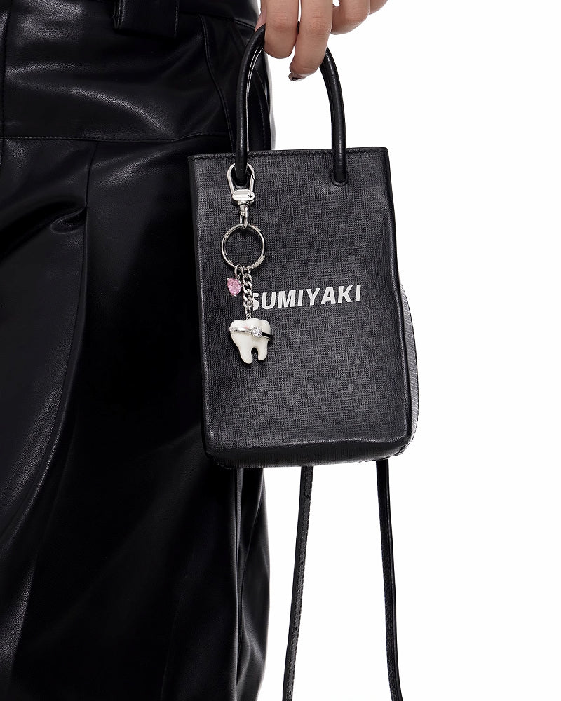 [SUMIYAKI] Cute White Teeth Keychain pg499