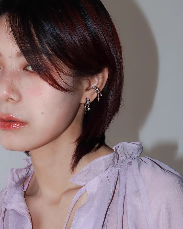 [Esak∞chi]Brilliant Galaxy Star Earrings pg241