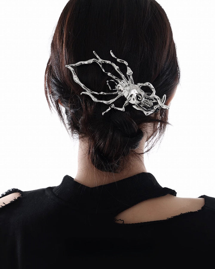 【SUMIYAKI】Taboo Spider Web Hair Clip pg1831