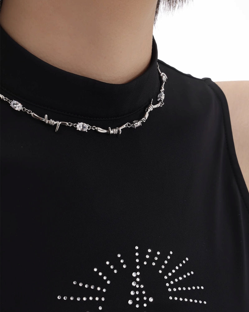 [SUMIYAKI] Thorn Winding Necklace pg1892