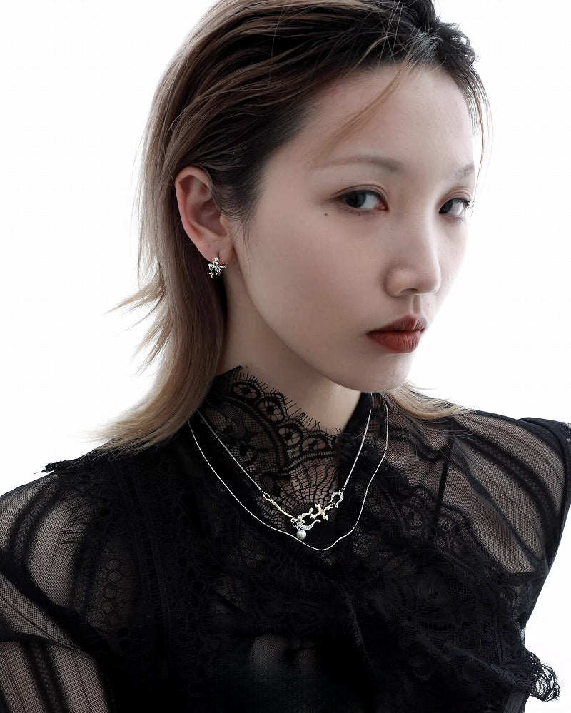 【1ST XULIE】Star Orbit Star Earrings pg1741