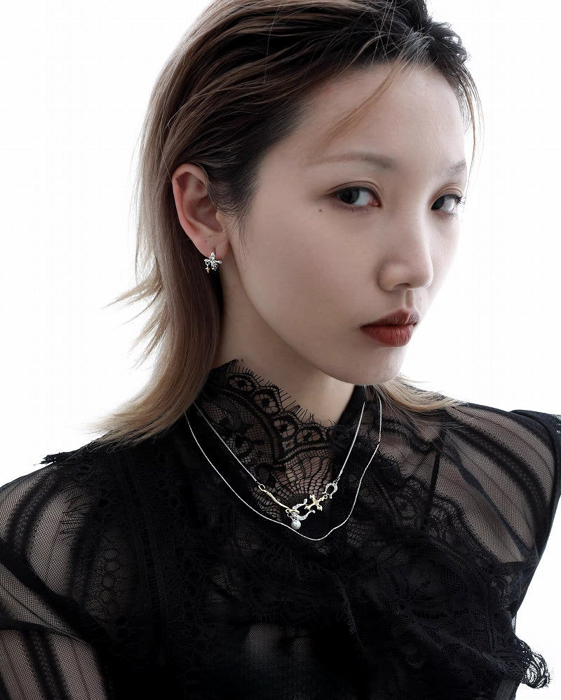 [1ST XULIE] Star Orbit Star Earrings pg1741