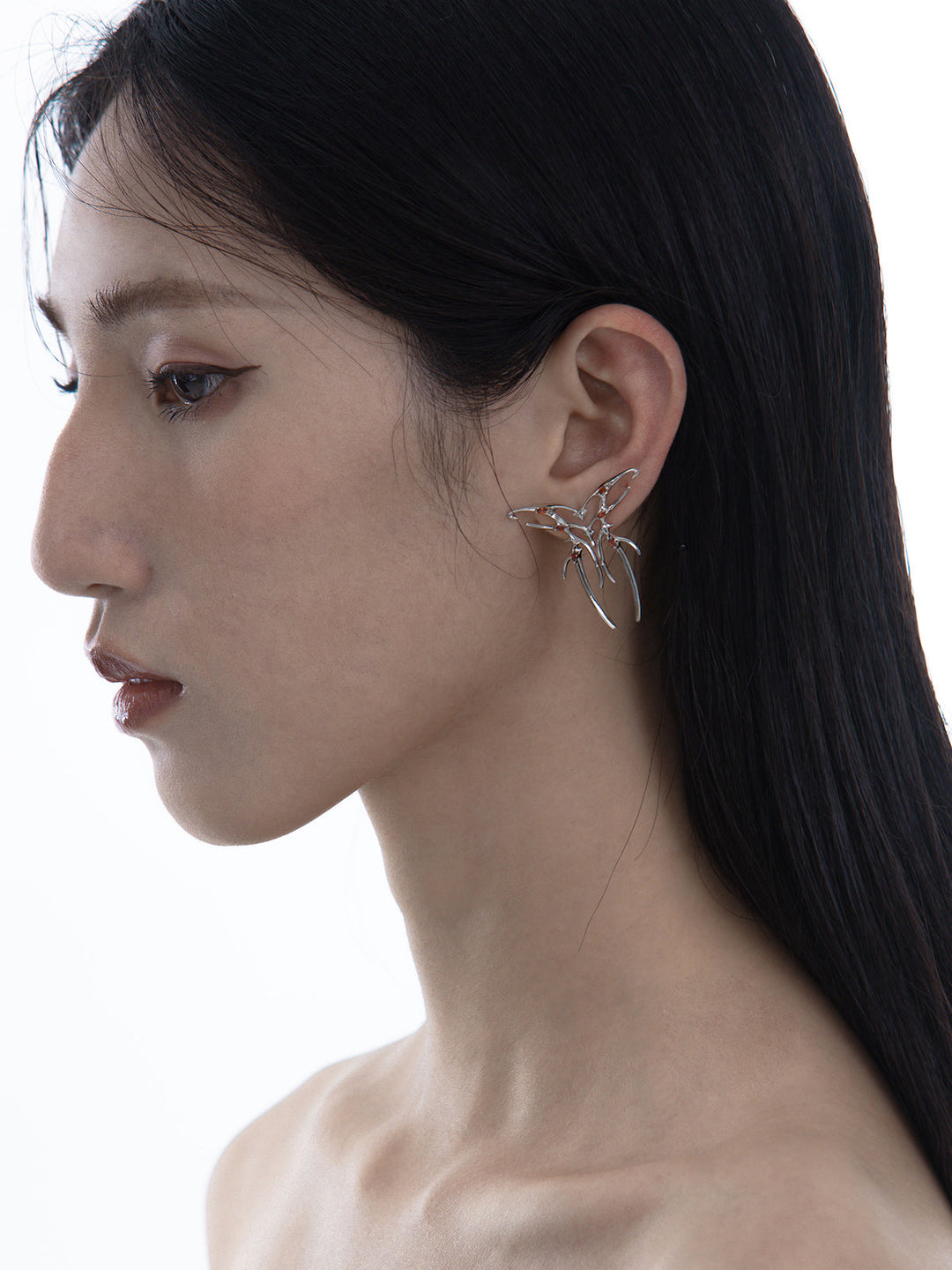 【Planktont 浮U生物】Blood Butterfly Earrings01 pg213