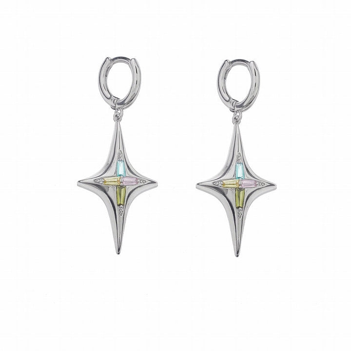 【SUMIYAKI】Astral Starburst Colored Earrings pg70