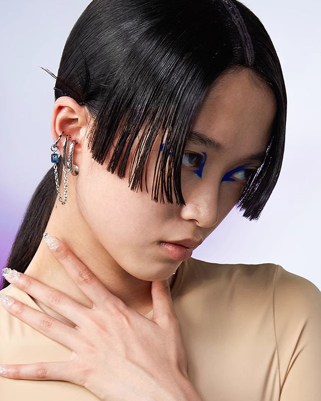 [BLACKHEAD]Neon Jungle Snake Pattern Cuff pg1259