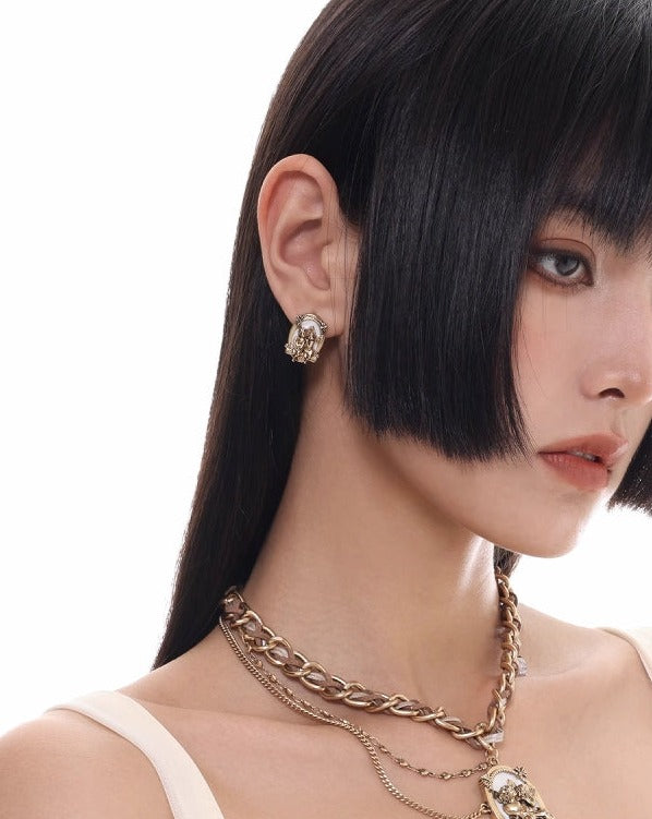 【SUMIYAKI】Rebellious Angel Earrings pg1444