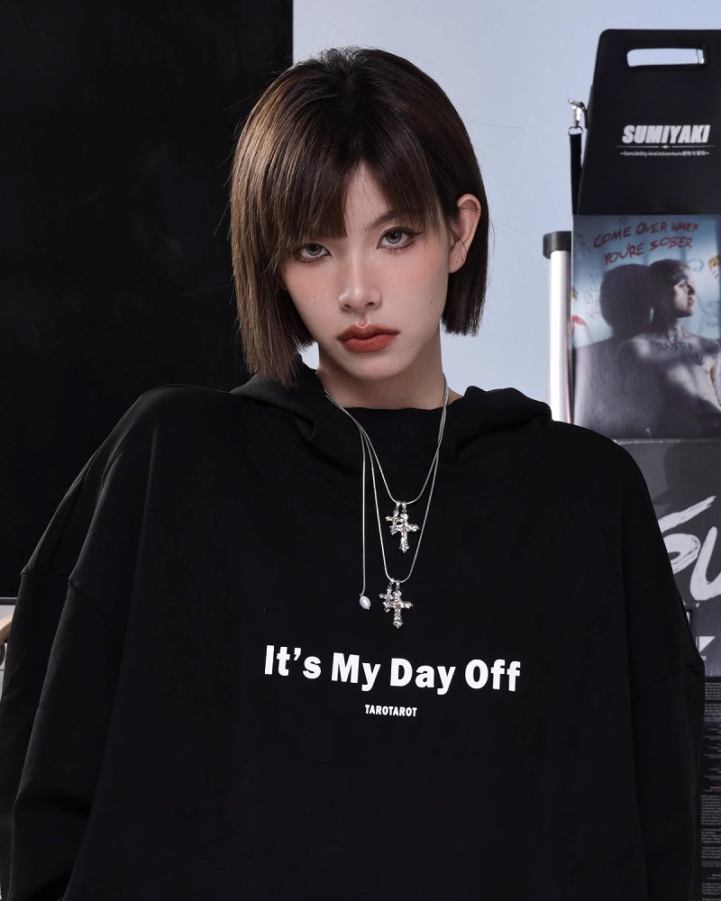 [SUMIYAKI] Graffiti Cross Necklace pg932