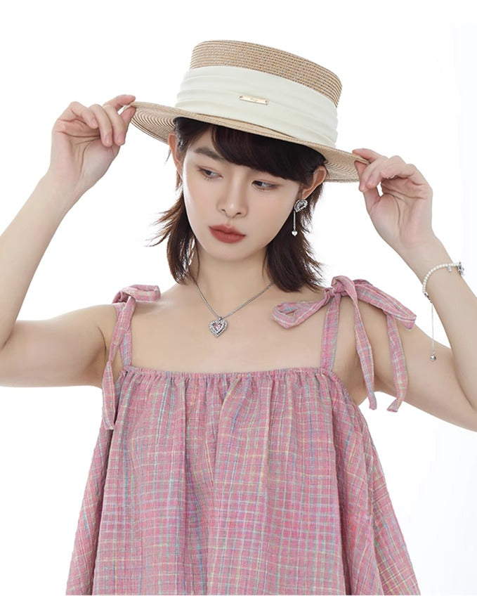 Pink Heart Spiked Thorn Necklace