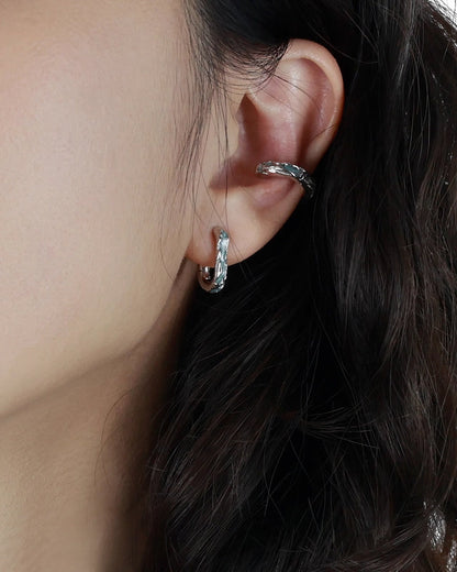 [OOMEOO]Blue Waves Ocean Earrings pg232