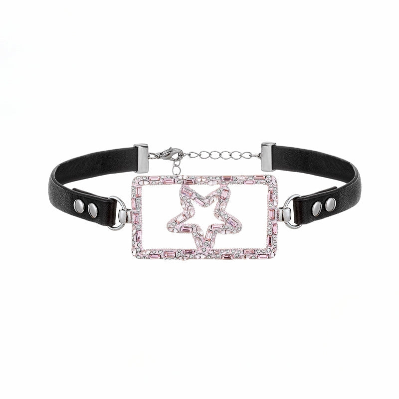 【SUMIYAKI】Pink Star Choker pg1373