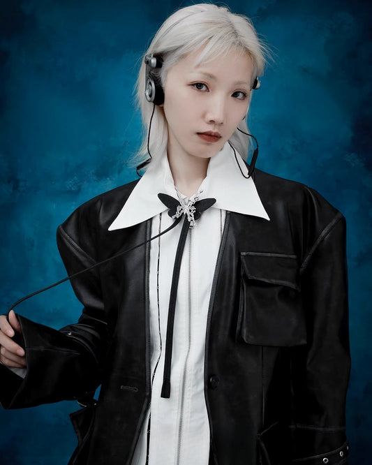 [1ST XULIE] Wasteland Butterfly Island Pull Bow Tie pg1972