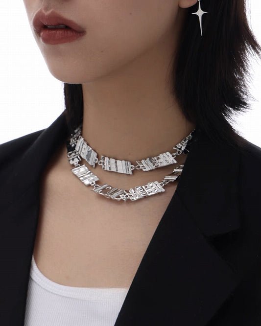 [SUMIYAKI] Plate Armor Necklace pg1388