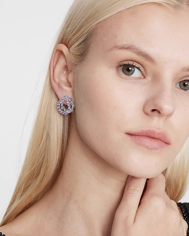 [Hard Candy] Secret Garden Rose Garland Earrings02 pg1583