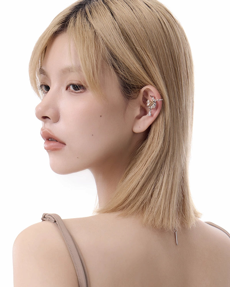 [SUMIYAKI] Star And Moon Asymmetrical Cuff pg1682