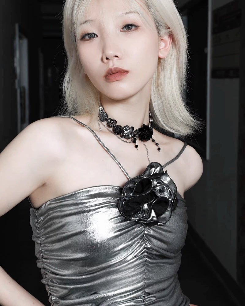 [1ST XULIE] Forbidden Rose Choker pg804