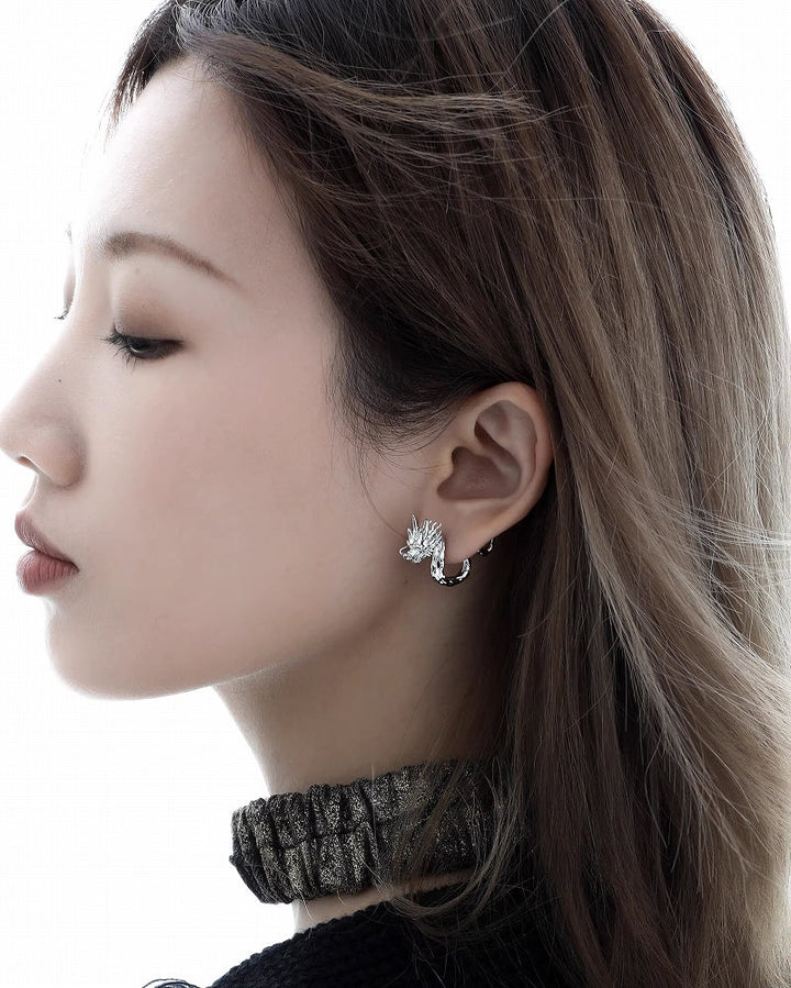 【1ST XULIE】Wandering Dragon Earrings pg1958