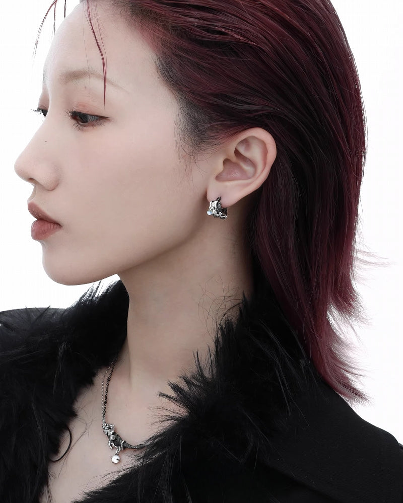 [1ST XULIE] Wings Swan Earrings pg2018