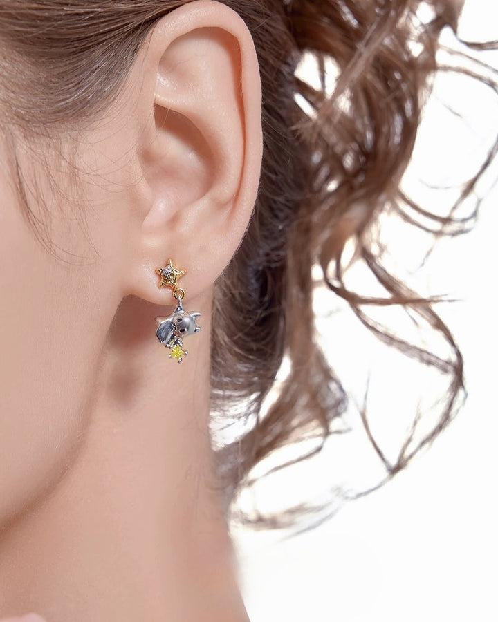 【MASW】Carnival Party Devil Star Earrings 02 pg399