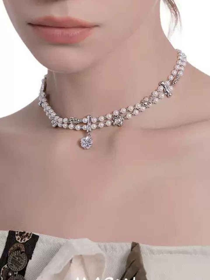 【MASW】Secret Garden Pearl Choker pg1575