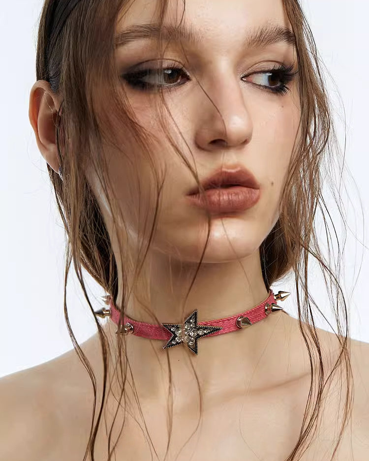 [OCTO VITA] Spicy Girl Dopamine Star Choker pg1670