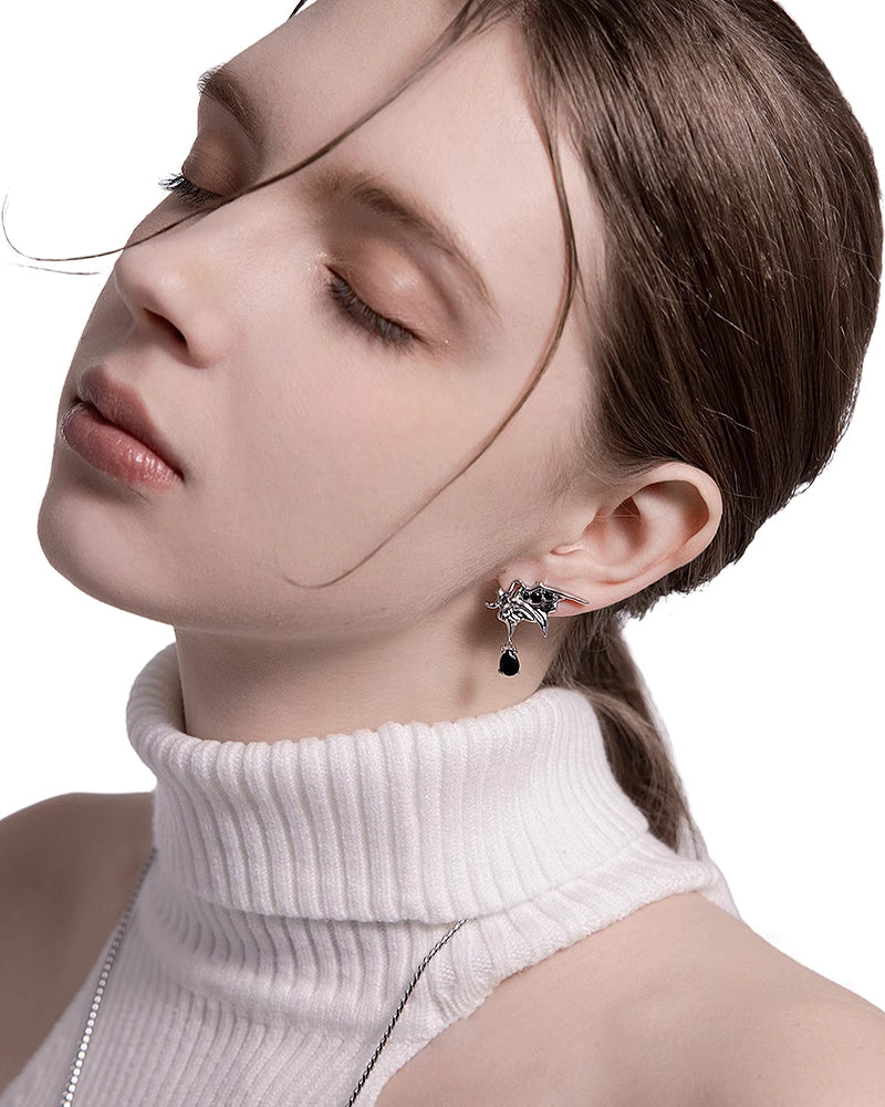 【MASW】Basic Wing Earrings pg135