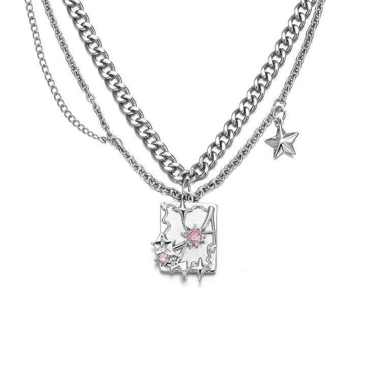 【TEiCE】Misty Pentagram Necklace pg1224