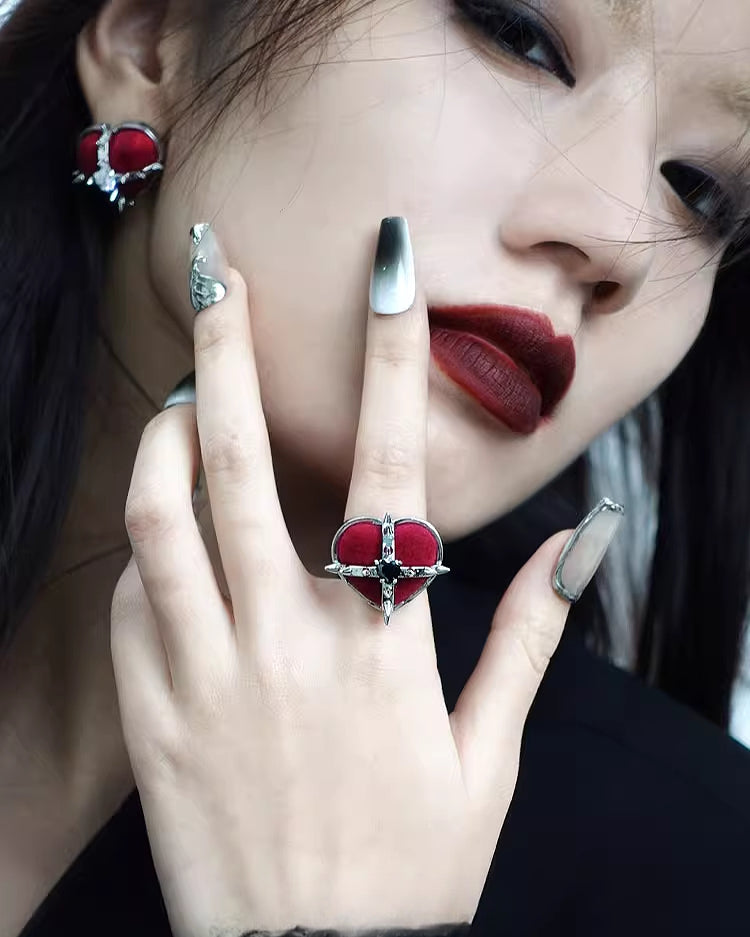 [OCTO VITA] Evil Girl Crazy Flower Ring pg702