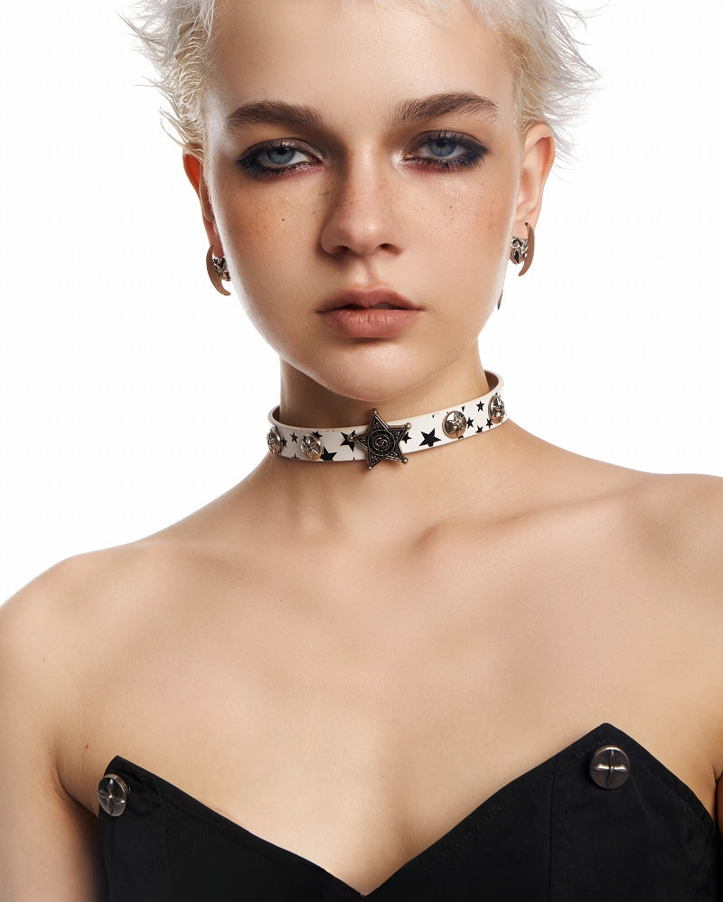 [OCTO VITA] Star Button Choker pg1710