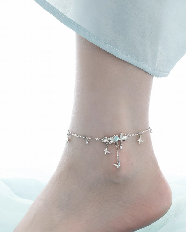 【1ST XULIE】Fog Butterfly Forest Anklet pg780