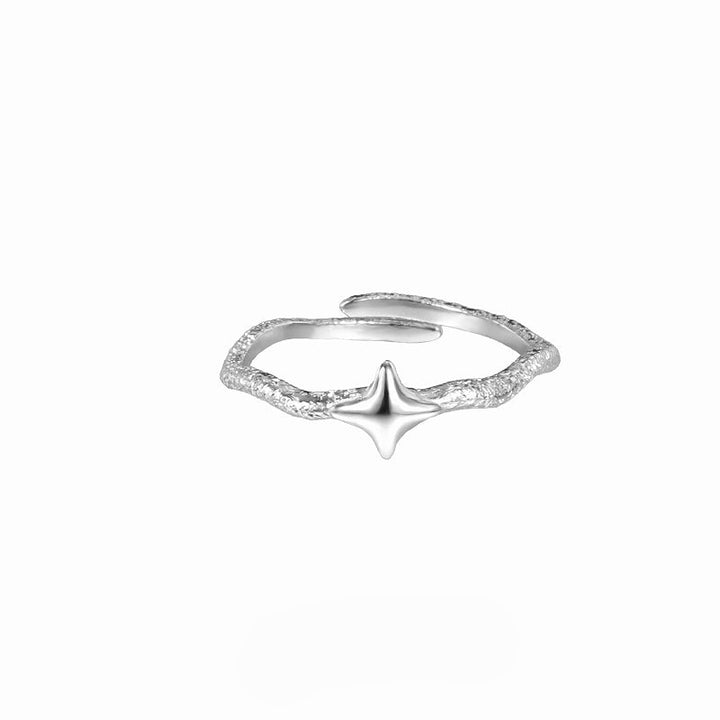 【1ST XULIE】Four Pointed Star Ring pg846