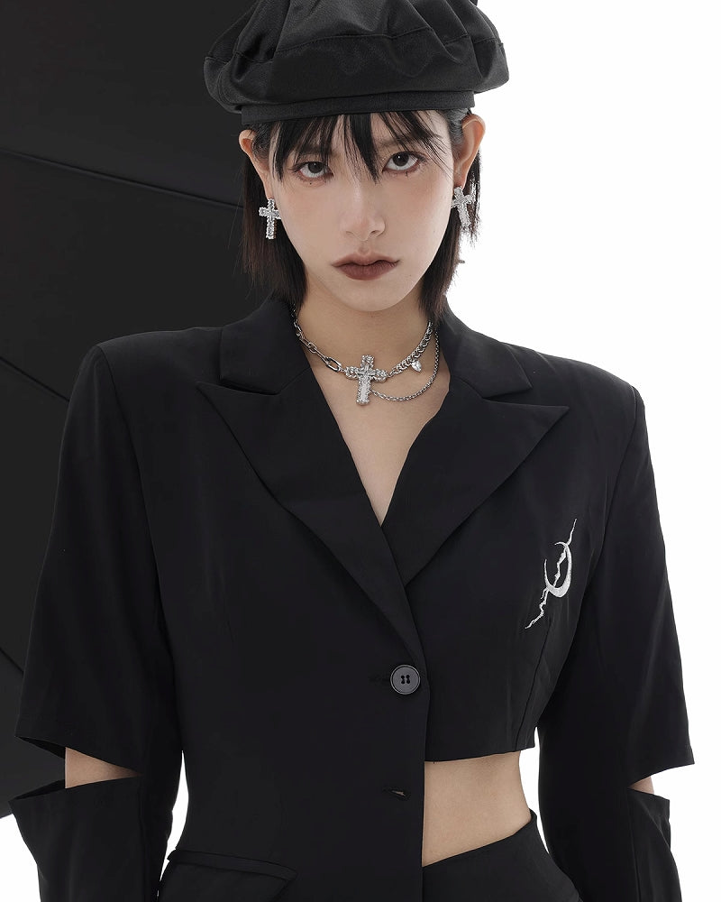 [SUMIYAKI] Baldwin IV Pride Cross Necklace pg96