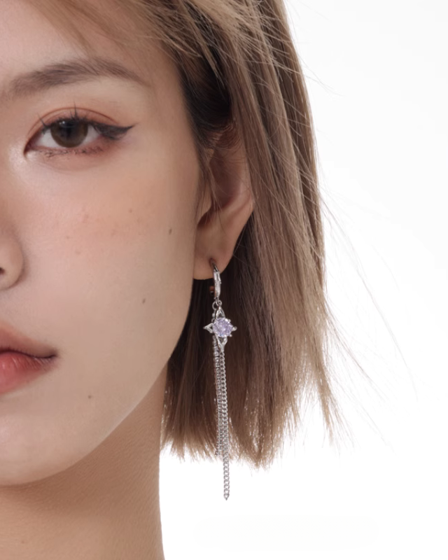 【SUMIYAKI】Mystery Romantic Tassel Earrings pg1257