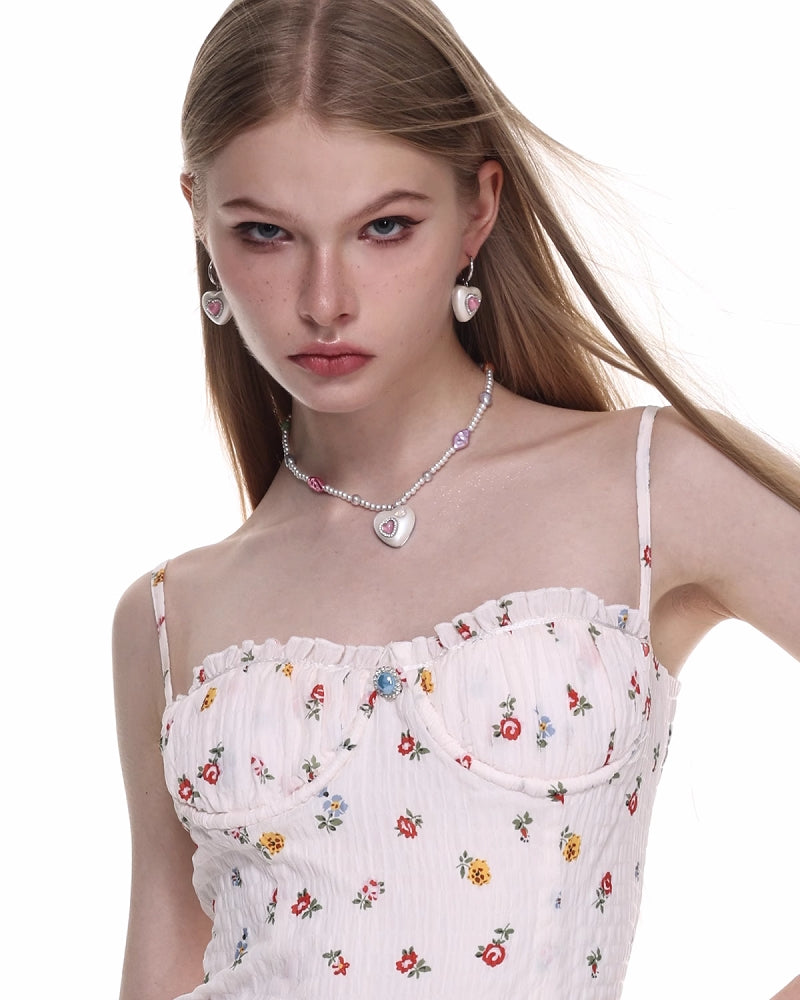 [SUMIYAKI] Cat Eye Beaded Necklace pg405