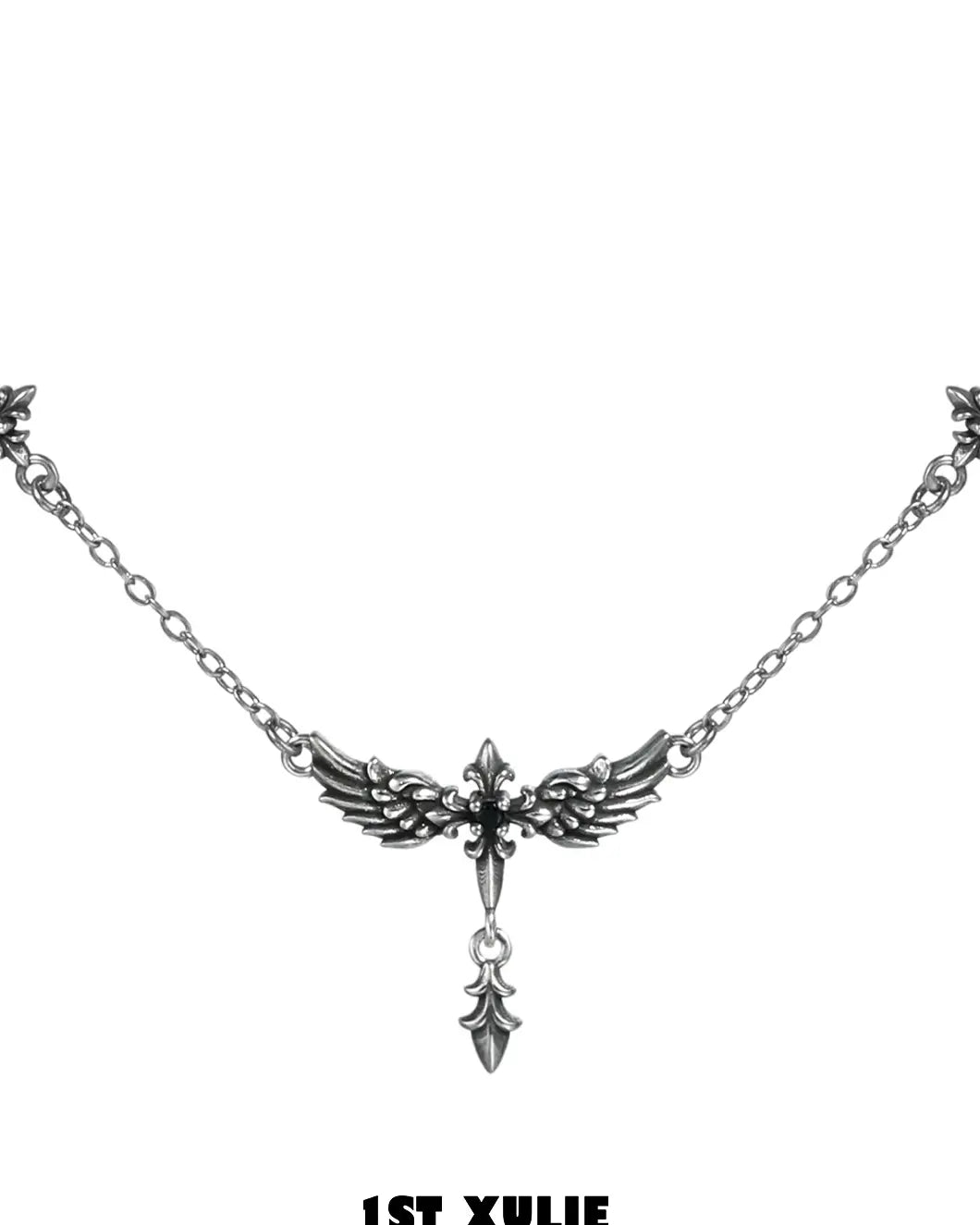 Fallen Angel Gothic Collarbone Necklace