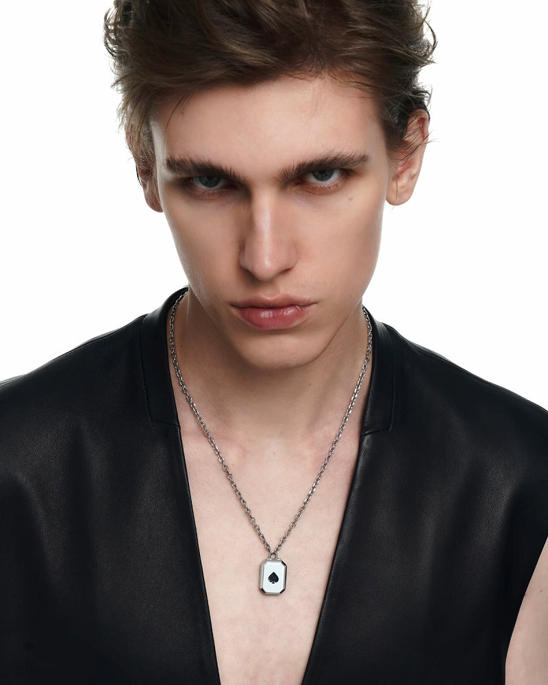 [BLACKHEAD]Interlock Chain Reaction Love Necklace pg1022