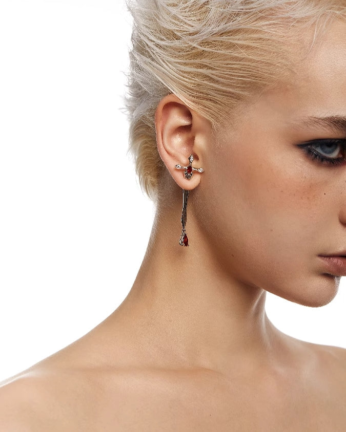 [OCTO VITA] Pure Love God Of War Long Sword Earrings pg1421