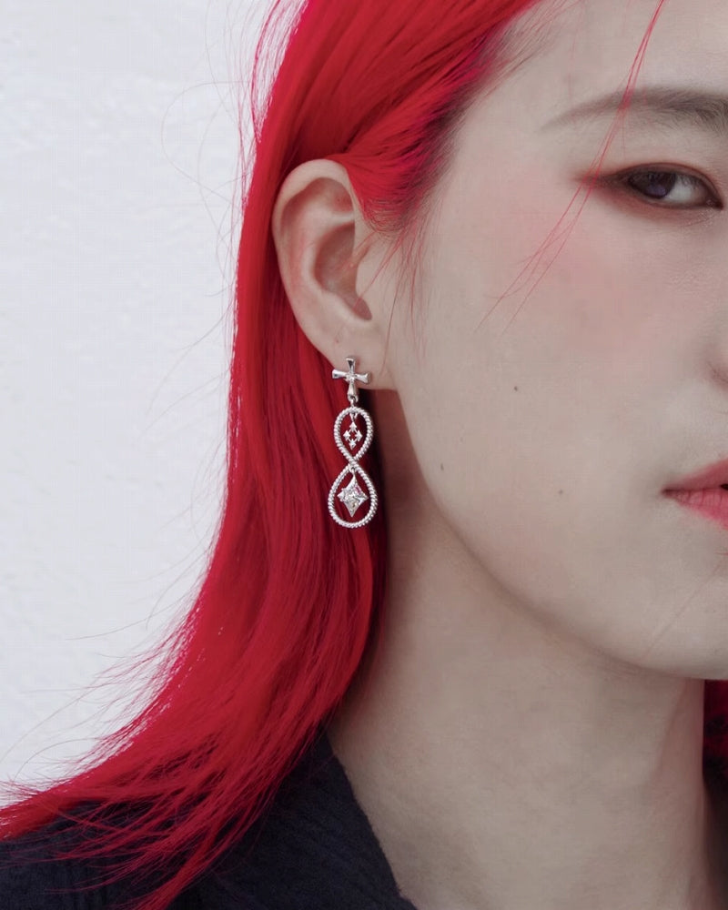 [Esak∞chi]Summons The Protoss Cross Star Earrings pg1799