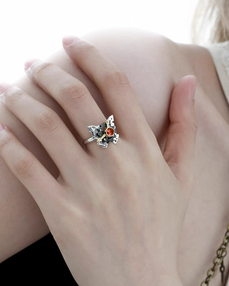 [1ST XULIE] Mechanical Butterfly Ring pg1171