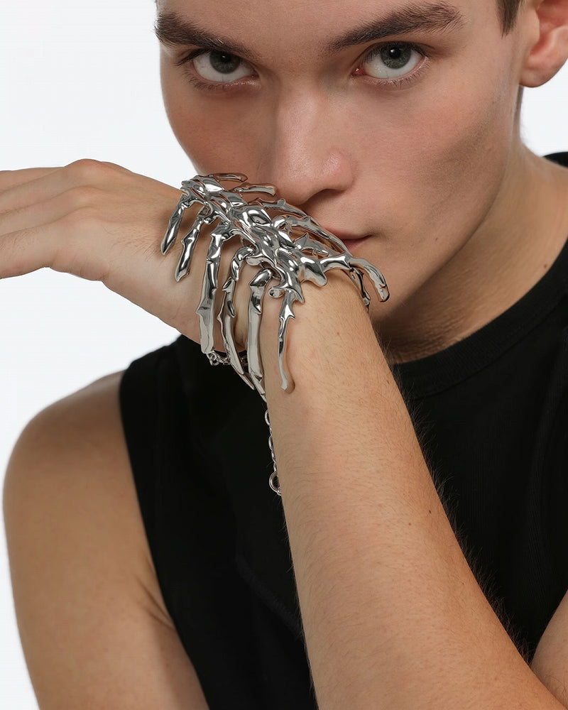 [BLACKHEAD]The X-Files Heart Shape Rib Bracelet pg1863